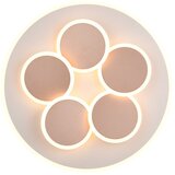  Bela/rjava LED stropna svetilka z daljinskim upravljalnikom/zatemnitvena Mandala – | Shoptok.si