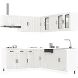 vidaXL 11-dijelni set kuhinjskih ormarića Lucca konstruiranog drva Cijene