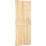  Klizna vrata s priborom za montažu 80 x 210 cm masivna borovina | shoptok.hr