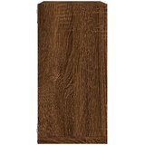  Zidne kockaste police 2 kom smeđi hrast 30x15x30 cm | Eponuda.com
