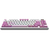 FORGE GK600 TKL WIRELESS VIOLET keyboard Gaming USB + Bluetooth QWERTY UK English Pink, Violet, White