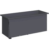  Vrtna posuda za sadnju s LED svjetlom 2 kom. Antracit - Antracit 40 x 100 x 40 cm 2 | shoptok.hr