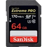 SDXC 64GB extreme 170MB/s V30 UHS-I class10 U3 V30