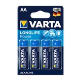 Varta ALKALNI BATERIJSKI VLOŽEK LR06 AA LONGLIFE POWER BL/4, 1.5V Cene