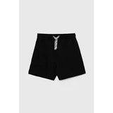 Birba&Trybeyond Otroške bombažne kratke hlače črna barva