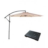 Master Suncobran visibaba sa bazom 3x3m bež LT-71703 | Eponuda.ba