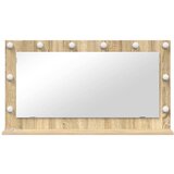  Ogledalo za Toalet Pravokutni Sonoma hrast 100 x 55 x 18 cm | Eponuda.com