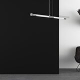  Luster na sajli BASTONE WHITE 2xE14/40W/230V bela/sjajni hrom | Eponuda.com