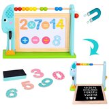 Tooky Toy obrazovna stolna ploča + 18 magnetskih elemenata | shoptok.hr