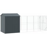  Kavez za ptice Antracit 621 x 208 x 247 cm Cinkani čelik | Eponuda.com