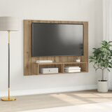 vidaXL TV Kabinet za Zid Umjetnička hrastovina 120 x 23.5 x 90 cm | shoptok.hr