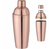 Bar Up 3-delni barmanski shaker za pijače in koktajle Cobbler 0,8 l - baker, (21510634) | Shoptok.si