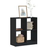 Regal za knjige crni 68 5x32x75 cm konstruirano drvo  Regal za knjige crni 68 5x32x75 cm konstruirano drvo Slike