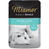 Miamor Ragout Royale v omaki 22 x 100 g - Piščanec & losos | shoptok.hr