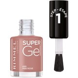 Rimmel London super gel STEP1 lak za nokte 12 ml nijansa 025 urban purple | shoptok.hr