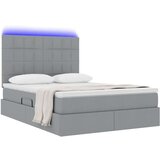  Postelja z dodatnim prostorom za shranjevanje in LED osvetlitvijo, (5000105648) | Shoptok.si