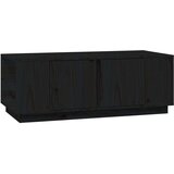  Stolić za kavu crni 110 x 50 x 40 cm od masivne borovine | shoptok.hr