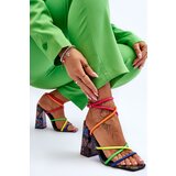 Boto FG2 Fashionable High Heel Sandals Multicolour Josette | shoptok.hr