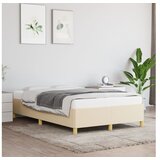  Posteljni okvir krem 120x200 cm blago | Shoptok.si
