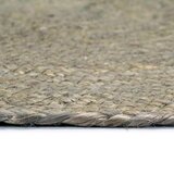  Podmetači 6 kom obični/sivi 38 cm okrugli od jute | shoptok.hr
