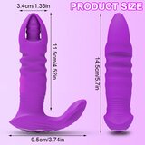  AlvUp - pametni potisni analni vibrator (ljubičasti) Slike
