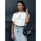 DStreet T-shirt damski OLIVE TREE ecru Cene
