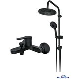 Rosan SET 2 Blau Black slavina za kadu sa usponskim tušem | ePonuda.com