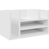  Organizator za stol bijeli 44 5 x 24 x 25 cm konstruirano drvo | shoptok.hr