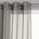  Atmosphera zavjesa Muslin 140x240 cm PES siva | shoptok.hr