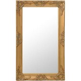  Zidno ogledalo u baroknom stilu 50 x 80 cm zlatno | shoptok.hr