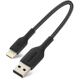 Belkin Izjemno kompakten prenosni kabel Lightning USB za iPhone/iPad, 15 cm, - crn, (20764301)