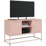 vidaXL TV ormarić ružičasti 100,5x39x60,5 cm čelični | shoptok.hr