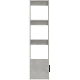  Komoda siva boja betona 80x30x119,5 cm od konstruiranog drva | Eponuda.com