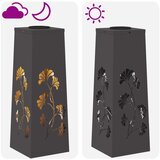  Solarna LED svjetlost za stazu 2 pcs Crna Hladno valjana čelika | shoptok.hr