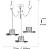 Opviq tel - 6756 black chandelier | ePonuda.com