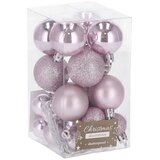  Kuglice za Božićno Drvce 4/2,5 cm 26 kom. Ružičaste | shoptok.hr