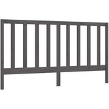  Uzglavlje za krevet sivo 206 x 4 x 100 cm od masivne borovine Cijene