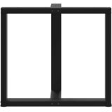  Noge za blagovaonski stol T-oblika 2 kom Crne 70x35x(72-73) cm Čelik | shoptok.hr