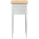  Konzolni stol Bijelo 73 x 35 x 73 cm Čvrsto borovo drvo | Eponuda.ba