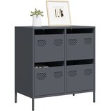  Komoda antracit 68x39x73,5 cm od hladno valjanog čelika | shoptok.hr