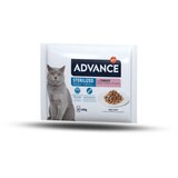 Advance Cat Adult Sterilized Multipack koščki v omaki, vrečka - puran - 4 x 85 g Cene