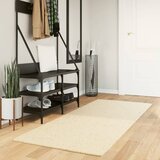  Tepih HUARTE kratkih vlakana mekani i perivi krem 80 x 200 cm | shoptok.hr
