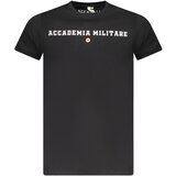 ACCADEMIA MILITARE MILITARY ACADEMY BLACK MEN&#39;S SHORT SLEEVE T-SHIRT Cijene
