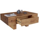 XXXL Klubska Miza Nature, Barva Divjega Hrasta | Shoptok.si