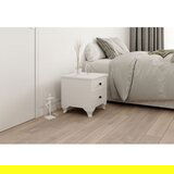 Hanah home noćni ormarić mat bela bpoja rb 058 | ePonuda.com