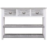 Maison Chic Komoda - Predalnik antično siva 108x30x76 cm trden les pavlovnije, (21718786) | Shoptok.si