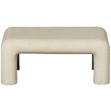 WOOOD Kremno bele mizice v kompletu 2 ks v kamnitem dekorju 42x92 cm Stani – | Shoptok.si