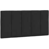  Jastuk za uzglavlje Hanko crni 100 cm baršunasti | Eponuda.com