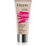Lirene Vitamin E prekrivni fluidni tekoči puder odtenek 25 Tanned 30 ml Cene