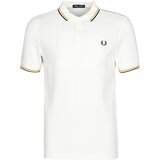Fred Perry Polo majice kratki rokavi TWIN TIPPED SHIRT Bela Cene